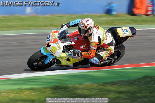 2008-05-11 Monza 0804 Supersport - Robbin Harms - Honda CBR600RR